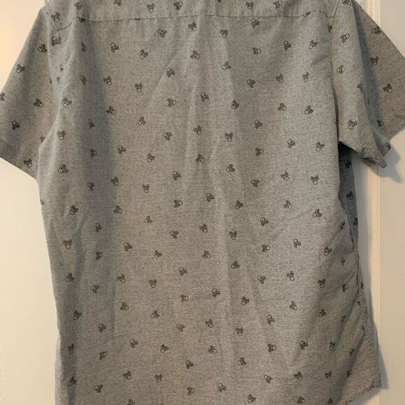 Molokai Surf Co. Button Up Shirt Size Large Skull Print - Picture 6 of 7